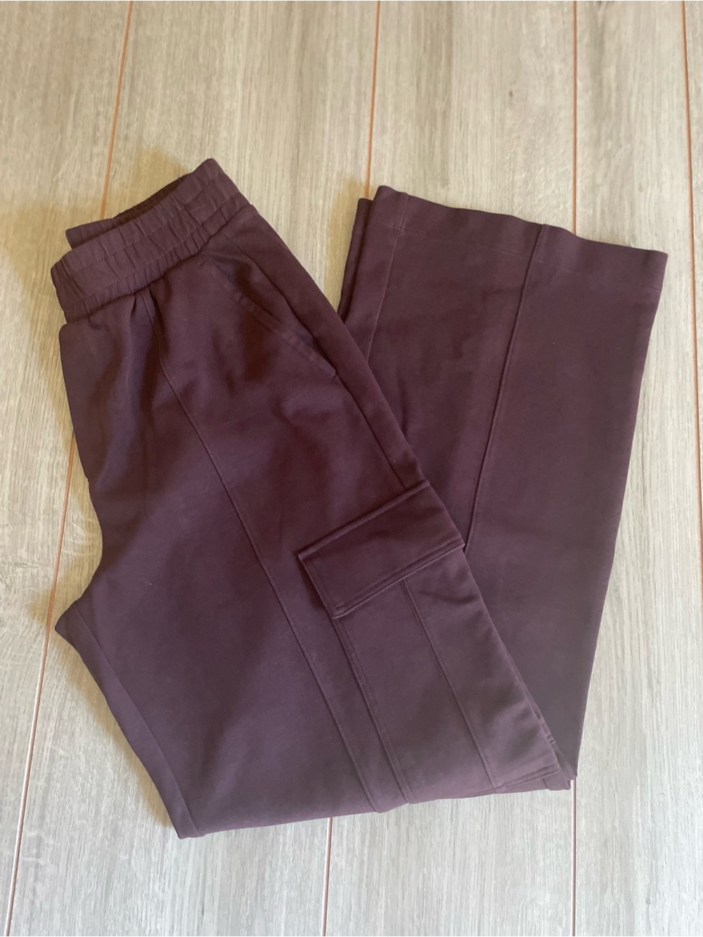 Old Navy active women's small purple high rise wide leg pants